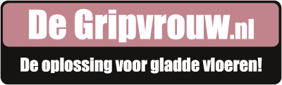 Oplossing voor gladde vloeren in de badkamer | De Gripvrouw Logo